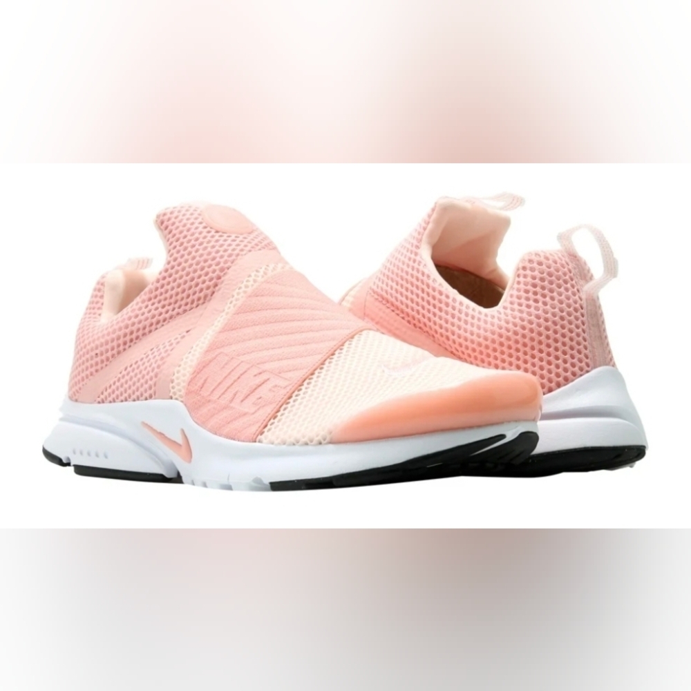 Nike Presto Extreme (GS) Big Kid's Running Shoes Coral Pink Size 7Y